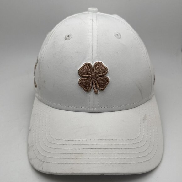 Black Clover Women's Top Golf Hat - One Size Cap Gold Embroidered Logo GR44 - Picture 1 of 5